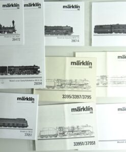 Konvolut Märklin H0 verschiedene Bedienungsanleitungen siehe Foto CK9707 o.