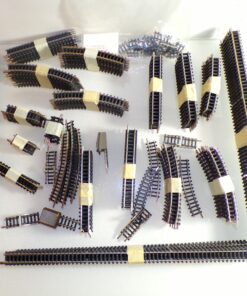 Konvolut Trix Spur N Gleise ca. 165 Stück siehe Foto PK2251 o.