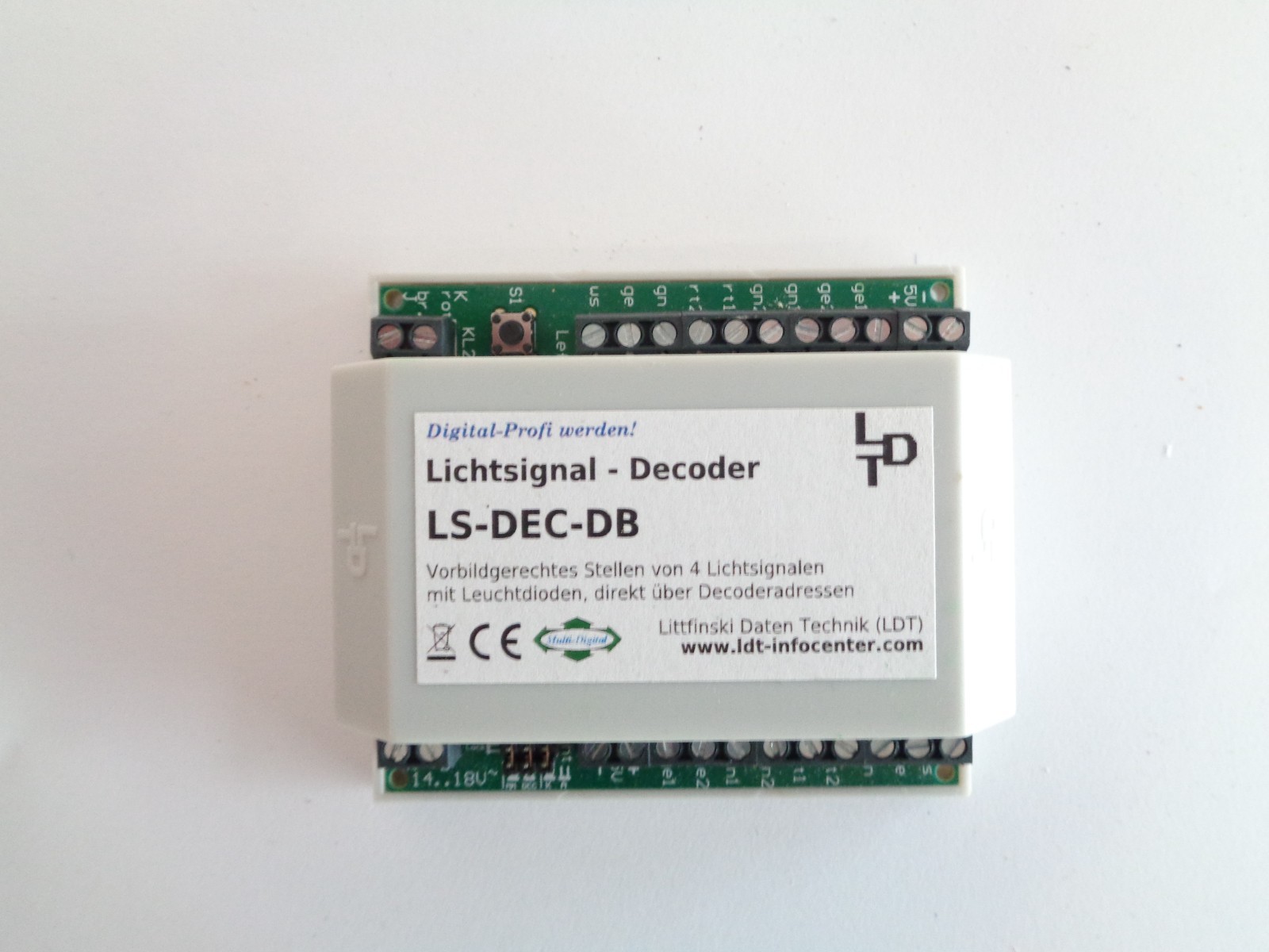 LDT LS-DEC-DB Lichtsignal-Decoder siehe Foto PK2851 o.