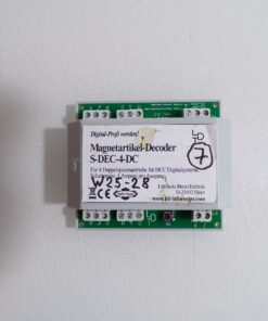 LDT S-DEC-4-DC Magnetartikel-Decoder mit Gehäuse siehe Foto PK2864 o.