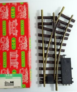 LGB Spur G 1200 1205 Weiche rechts mit Antrieb siehe Foto in OVP CK8074