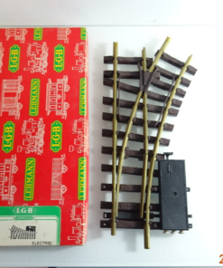 LGB Spur G 1200 1205 Weiche rechts mit Antrieb siehe Foto in OVP PK847