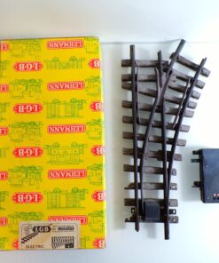 LGB Spur G 1200 Weiche rechts mit Antrieb siehe Foto in OVP PK2324