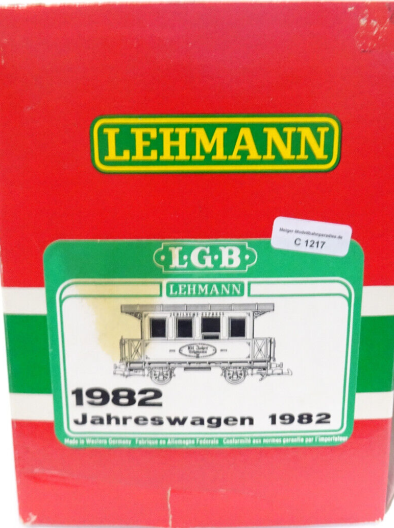 LGB Spur G 1982 Personenwagen Jahreswagen 1982 in OVP C1217 – Bild 5