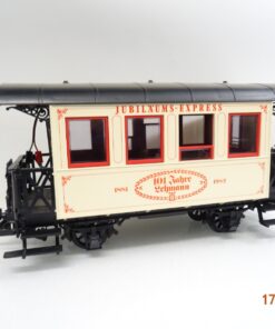 LGB Spur G 1982 Personenwagen Jubiläums-Express mit Beleuchtung in OVP JL4552