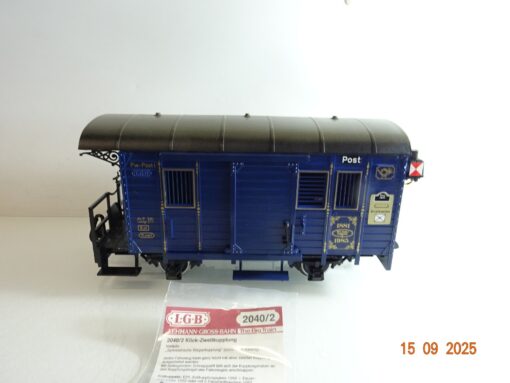 LGB Spur G 1985 Postwagen mit Rücklicht siehe Foto in OVP PK1020 – Bild 3