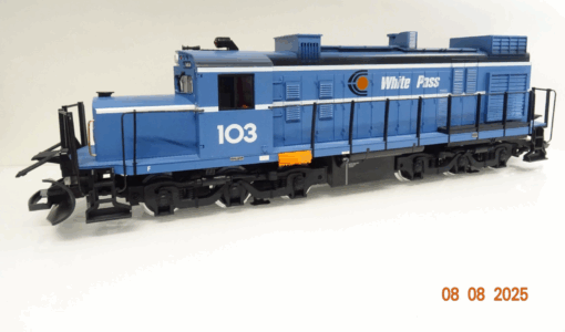 LGB Spur G 2155S US Diesellok 103 White Pass Sound Top in OVP JL2205