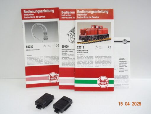 LGB Spur G 22512 Diesellok V 51 901 der RüKB Digital Sound Top in OVP JL94 – Bild 6