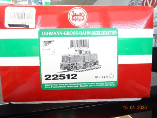 LGB Spur G 22512 Diesellok V 51 901 der RüKB Digital Sound Top in OVP JL94 – Bild 7