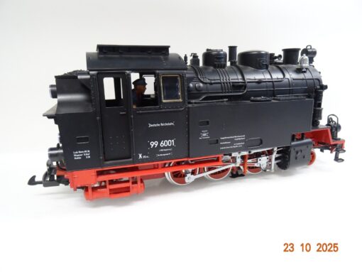 LGB Spur G 22801 Dampflok BR 99 6001 der DR in OVP JL3814 – Bild 4