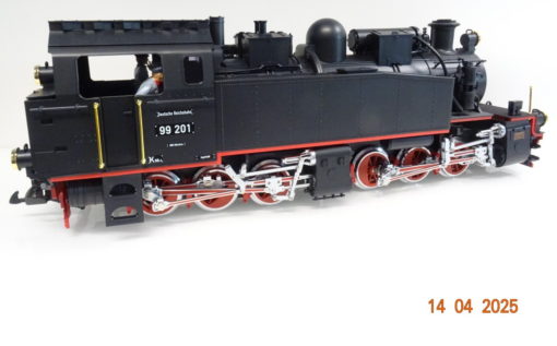 LGB Spur G 22852 Dampflok BR 99 201 der DR Digital in OVP JL53 – Bild 3