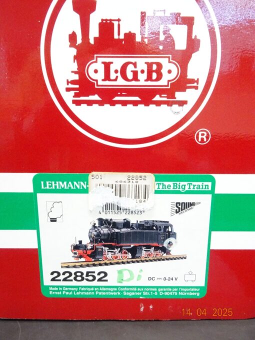 LGB Spur G 22852 Dampflok BR 99 201 der DR Digital in OVP JL53 – Bild 6