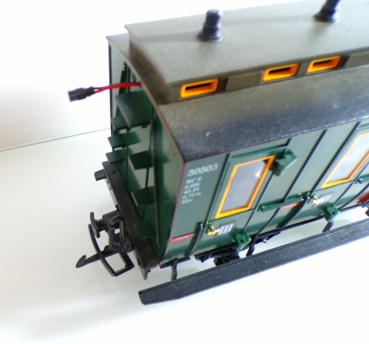 LGB Spur G 30503 Personenwagen Abteilwagen 3./4. Klasse siehe Foto in OVP PK2357 – Bild 3