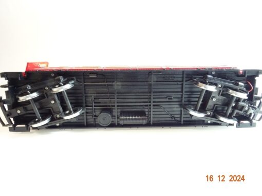 LGB Spur G 3064 Personenwagen rot Rh B 2. Kl. mit Figuren u Bel. in OVP CK4928 – Bild 7