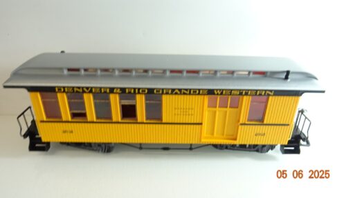 LGB Spur G 30815 Personenwagen m. Packabteil "Denver & Rio Grande" in OVP CK8670 – Bild 3