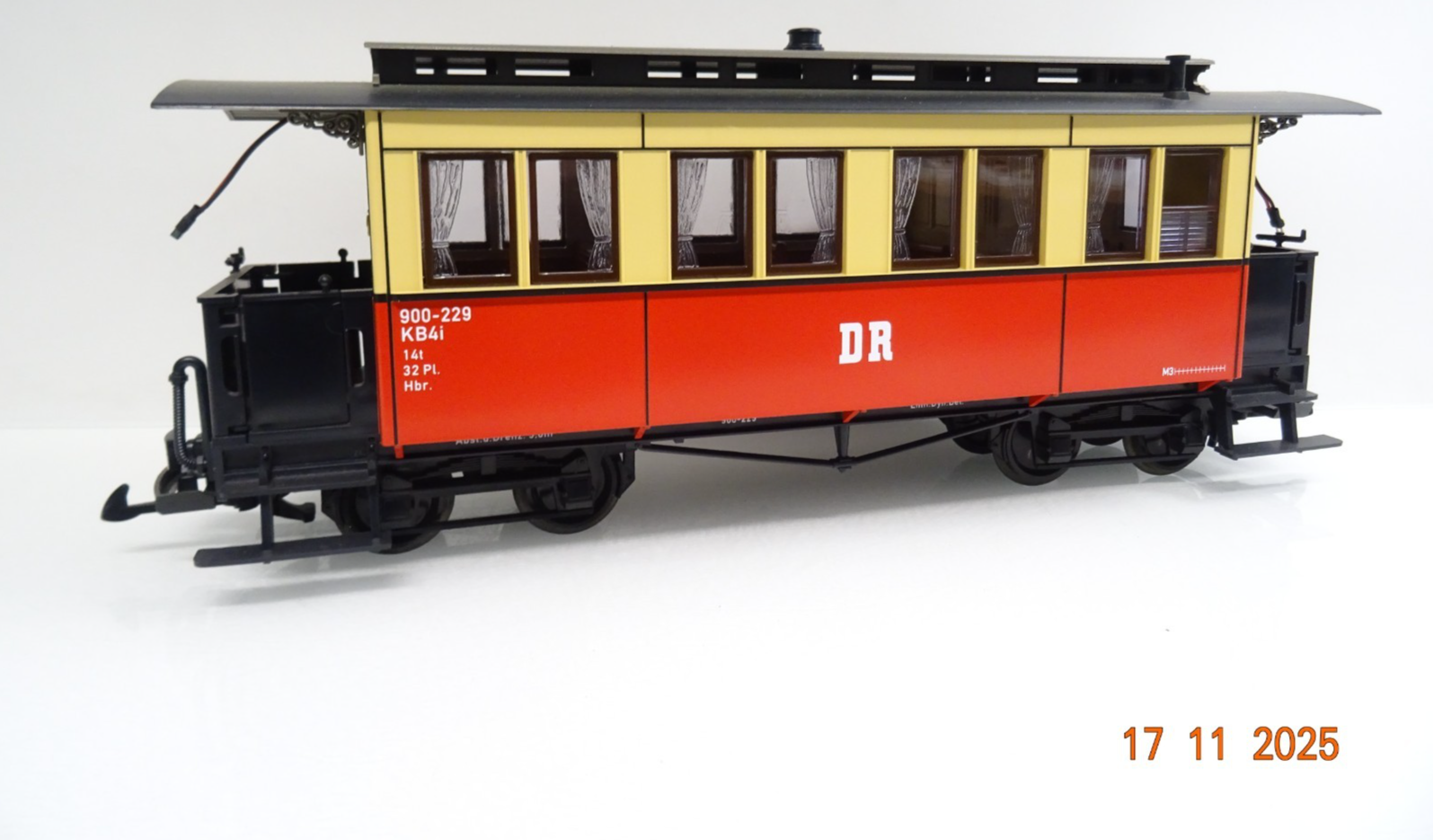 LGB Spur G 31610 Personenwagen KB4i mit LED-Beleuchtung in OVP JL4546 – Bild 3