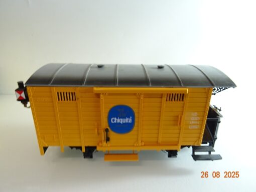 LGB Spur G 4033 Gedeckter Güterwagen Chiquita mit Rücklicht in OVP PK823 – Bild 3