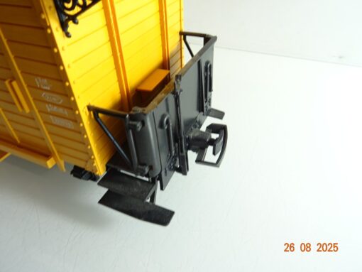 LGB Spur G 4033 Gedeckter Güterwagen Chiquita mit Rücklicht in OVP PK823 – Bild 5
