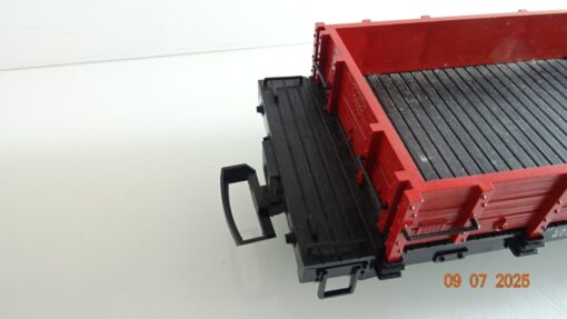 LGB Spur G 4061 Niederbordwagen "SP 4061" rot USA siehe Foto in OVP CK9492 – Bild 3