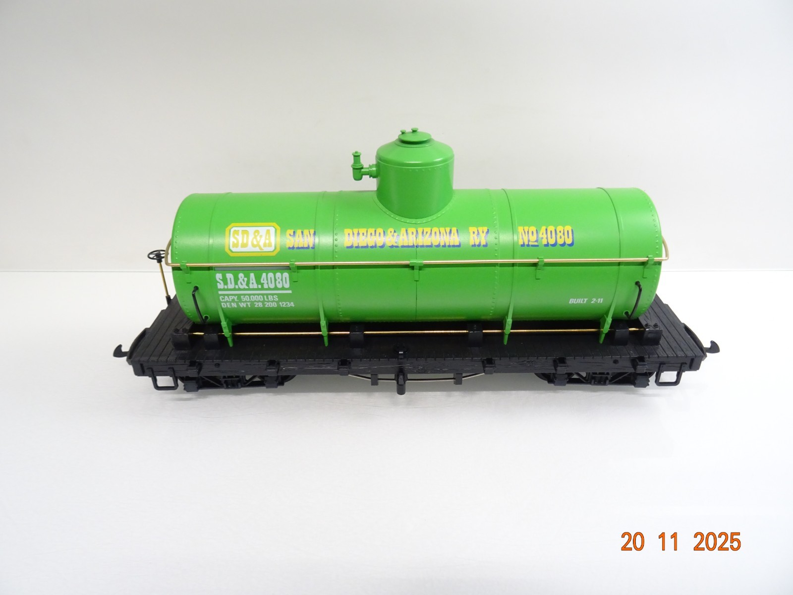 LGB Spur G 4080 Y 05 US Kesselwagen S.D.&A. San Diego & Arizona in OVP PK2381