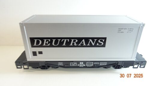 LGB Spur G 4085 DT Containerwagen DEUTRANS Limitiertes Modell #53 in OVP PK166