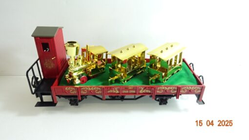 LGB Spur G 41124 Flachwagen Goldzug Set "30 Jahre LGB" 1968-1998 in OVP CK7520 – Bild 3