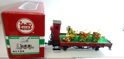 LGB Spur G 41124 Flachwagen Goldzug Set "30 Jahre LGB" 1968-1998 in OVP CK7520
