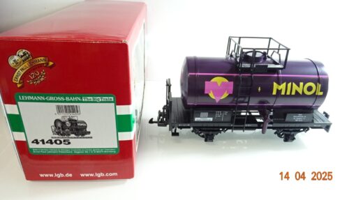 LGB Spur G 41405 Tankwagen Minol neuwertig in OVP CK7478