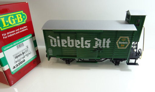 LGB Spur G 43260 Güterwagen Diebels Alt neuwertig in OVP AR6184