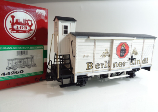 LGB Spur G 44260 Bierwagen Berliner Kindl neuwertig in OVP TF6