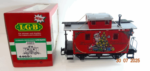 LGB Spur G 44650 Caboose Merry Christmas in OVP siehe Foto PK153