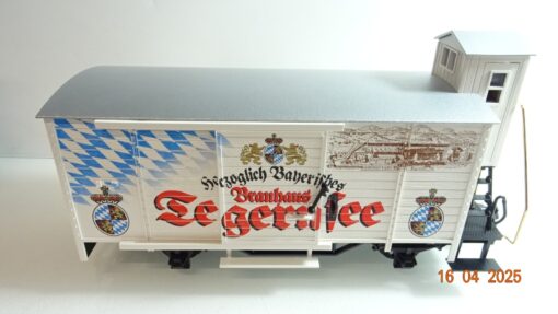LGB Spur G 46260 Bierwagen Tegernsee Brauhaus mit BrHs neuwertig in OVP CK7543 – Bild 3