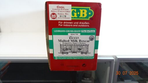 LGB Spur G 46670 Coors Malted Milk Boxcar in OVP PK161 – Bild 6