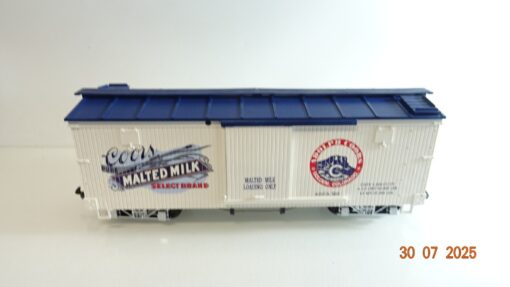 LGB Spur G 46670 Coors Malted Milk Boxcar in OVP PK161