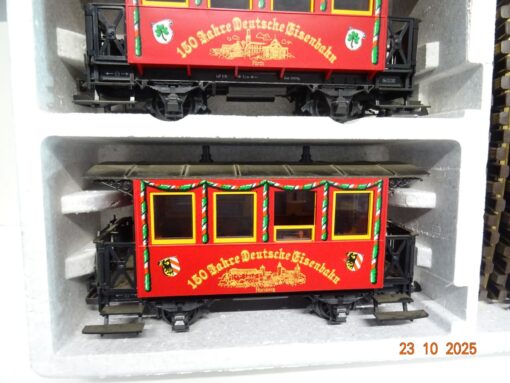 LGB Spur G Startset 150 Jahre Eisenbahn ohne Trafo in OVP JL3787 – Bild 5