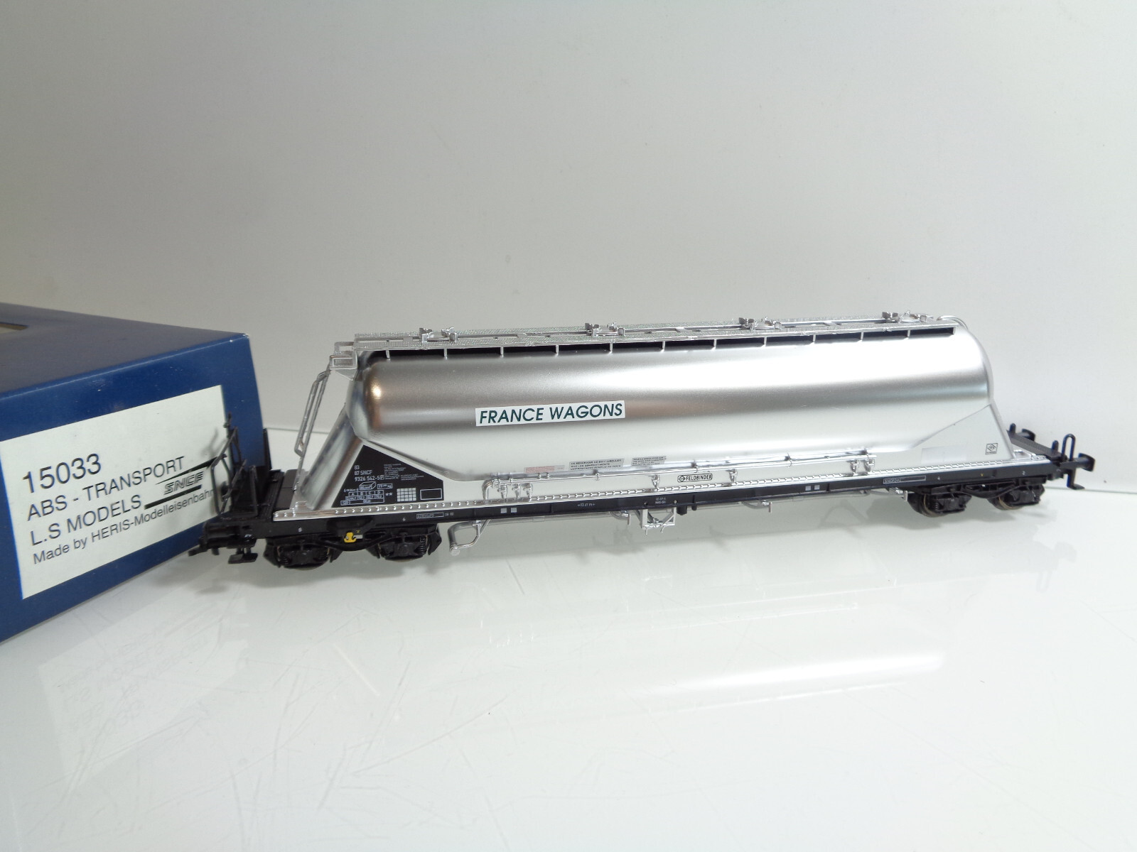 LS Models H0 15033 Silokesselwagen FRANCE WAGONS der SNCF in OVP JD6665
