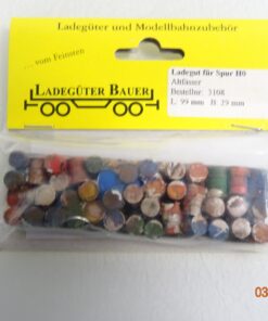 Ladegüter Bauer H0 Ladegut Altfässer 3108 L 99 mm B 29 mm in OVP RR4316