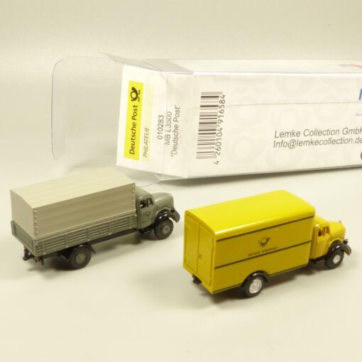 Lemke Minis 1:160 010283 MB L3500 LKW´s Deutsche Post in OVP EX6154 – Bild 3