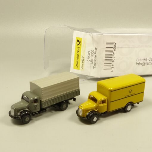 Lemke Minis 1:160 010283 MB L3500 LKW´s Deutsche Post in OVP EX6154