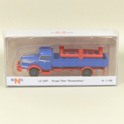 Lemke Minis 1:160 LC3307 Krupp Titan Pritsche Rosskothen in OVP EX6200 – Bild 4