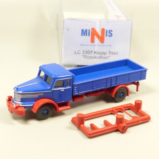 Lemke Minis 1:160 LC3307 Krupp Titan Pritsche Rosskothen in OVP EX6200