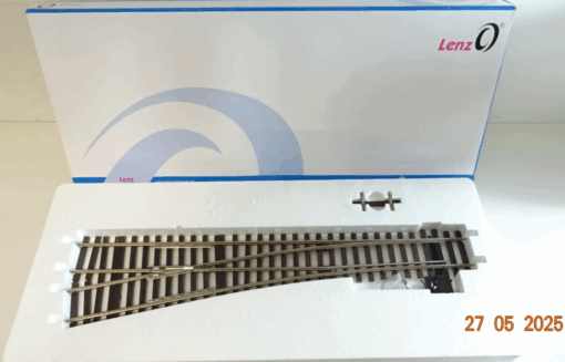 Lenz Spur 0 45041 Weiche links 11,25° siehe Foto in OVP CK8510