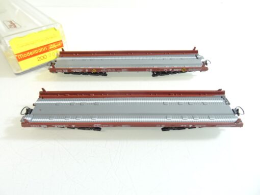 Liliput H0 200 00 Set Niederflurwagen RoLa derDB 2 Stück in OVP PR899 – Bild 3