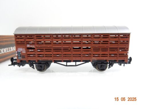 Liliput H0 23200 Viehtransportwagen der DB in OVP PR7674 – Bild 3