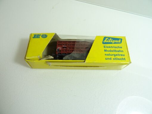 Liliput H0 23200 Viehverschlagwagen der DB in OVP PR836 – Bild 5