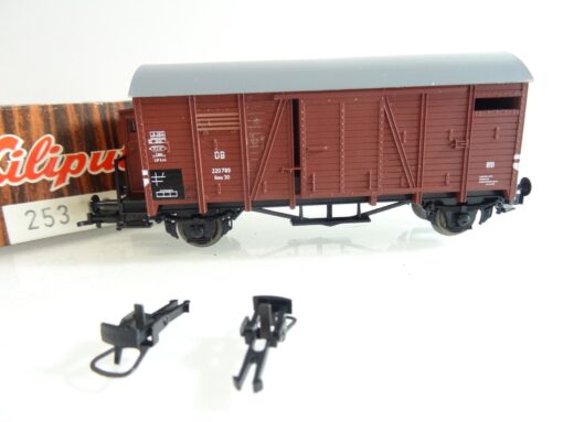 Liliput H0 253 09 gedeckter Güterwagen der DB in OVP RR1061