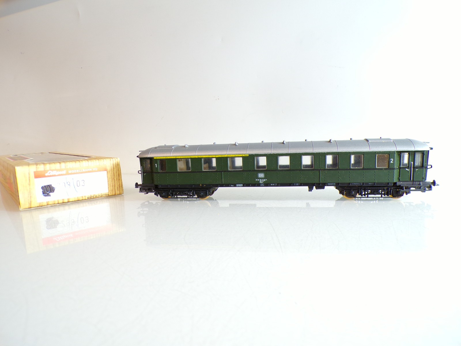 Liliput H0 29903 AC Personenwagen 1./2.Kl. der DB in OVP für Märklin BH1094