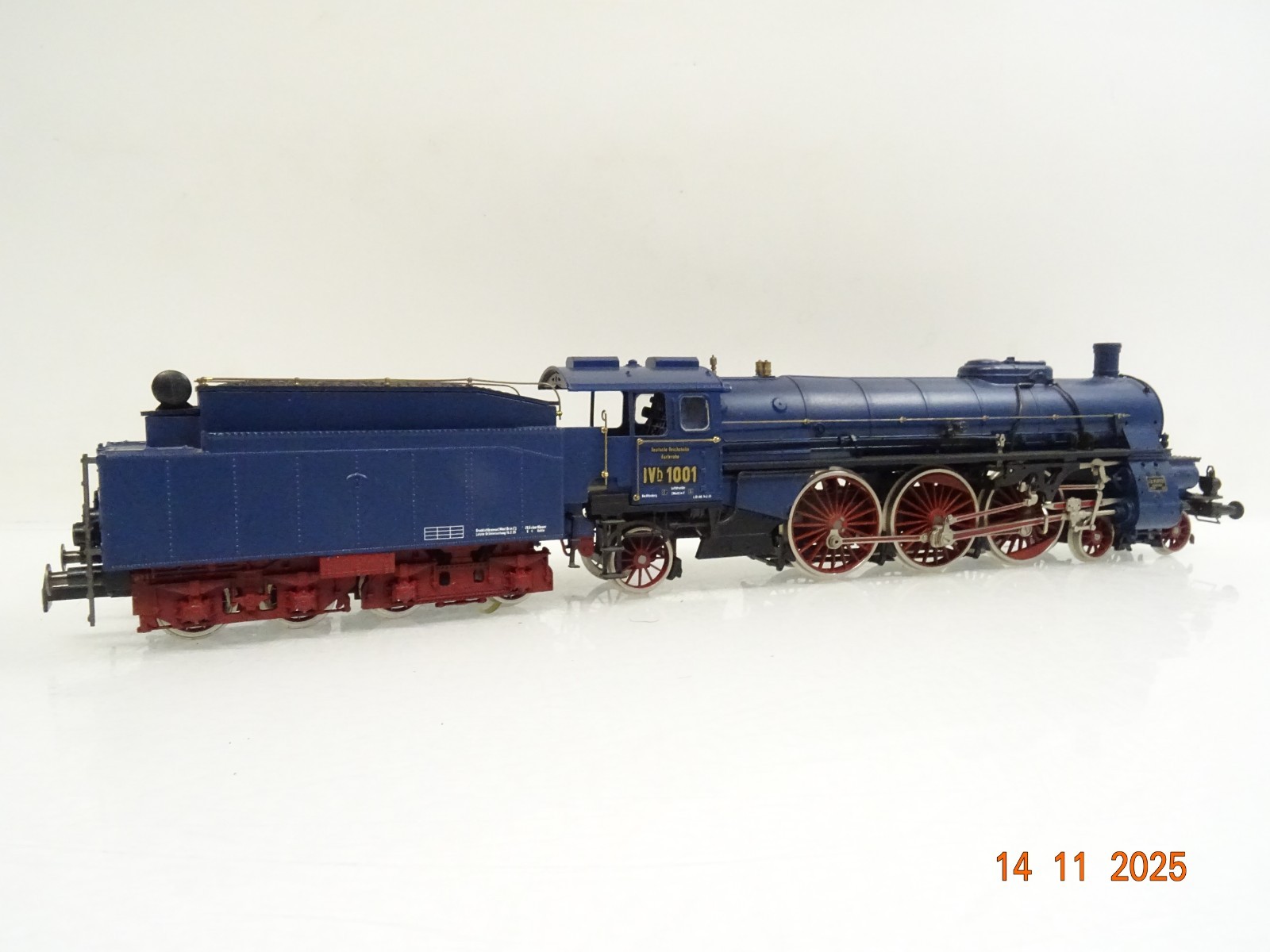 Liliput H0 4000 Dampflok IVh 1001 der K.Bad.Sts. in OVP JL4507 – Bild 4