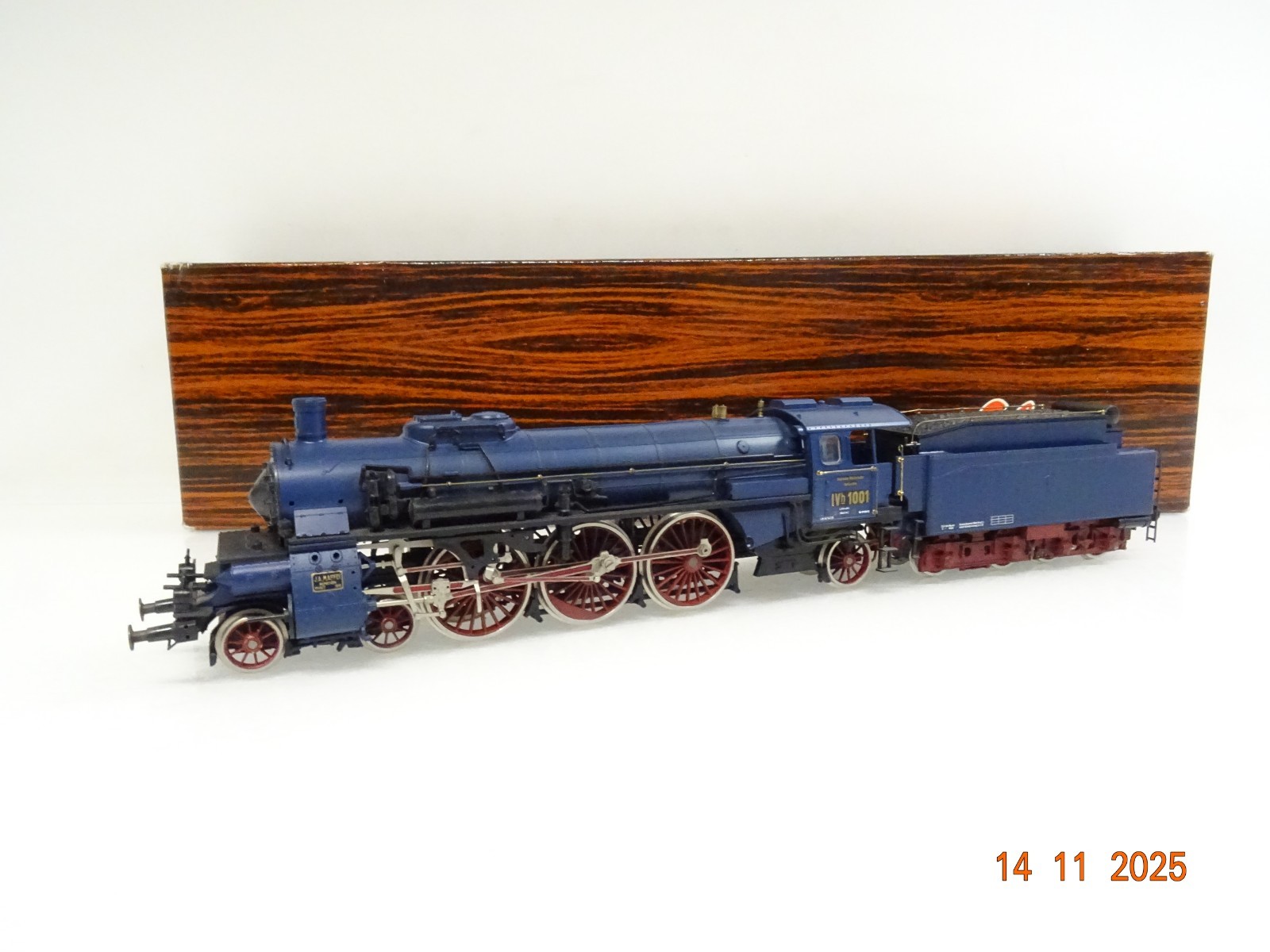 Liliput H0 4000 Dampflok IVh 1001 der K.Bad.Sts. in OVP JL4507