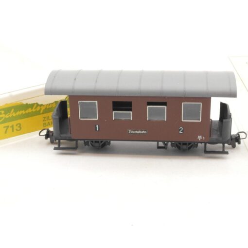 Liliput H0 713 Personenwagen Zillertalbahn 1./ 2. Klasse in OVP RA7576